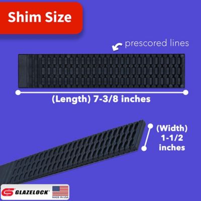 Image showing  Plastic Tapered Shims 36 pk.