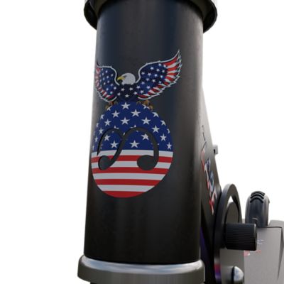 Image showing  Flare Light Up Kick Scooter Stars and Stripes Limited Edition