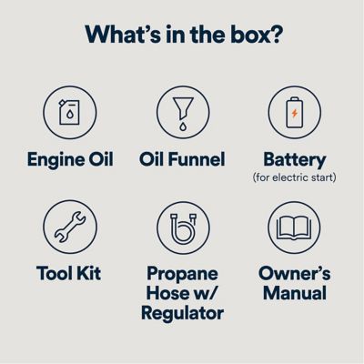 Image showing  3800 Watt Gas Inverter Generator 50ST with Push Button Start and CO Sensor