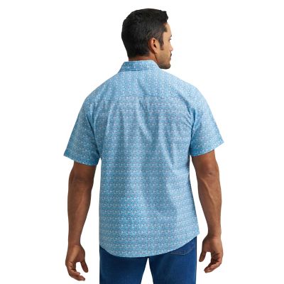 Image showing 2 th Wrangler Men's Wrancher USA Flag Shirt