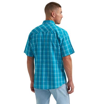 Image showing  Men's Wrancher Short-Sleeve Plaid Shirt