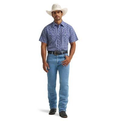 Image showing 0 th Wrangler Men's Wrancher Plaid Shirt