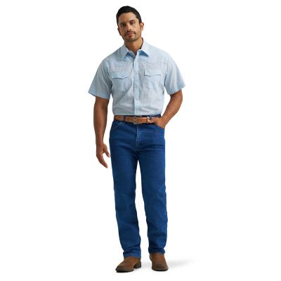 Image showing  Men's Wrancher Short-Sleeve Plaid Shirt