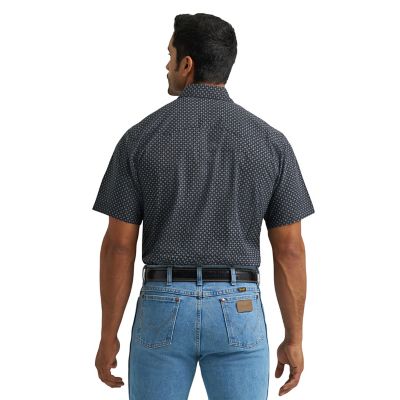 Image showing  Men's Wrancher Short Sleeve Printed Shirt