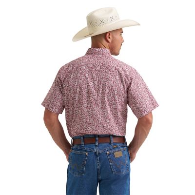 Image showing  Men's Wrancher Short Sleeve Printed Shirt