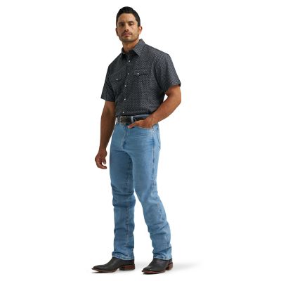 Image showing  Men's Wrancher Short Sleeve Printed Shirt