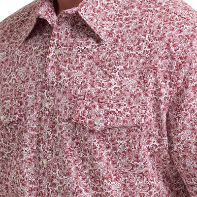 Image showing  Men's Wrancher Short Sleeve Printed Shirt