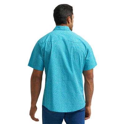 Image showing  Men's Wrancher Short Sleeve Printed Shirt