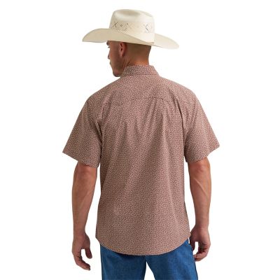Image showing  Men's Wrancher Short Sleeve Printed Shirt