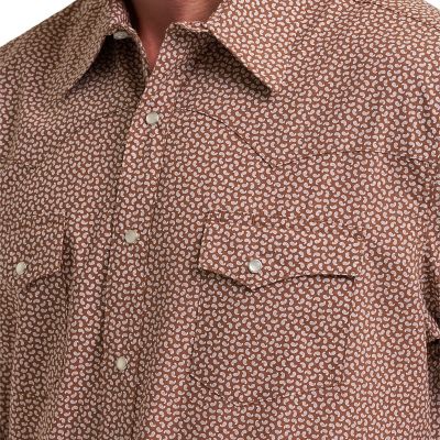 Image showing  Men's Wrancher Short Sleeve Printed Shirt