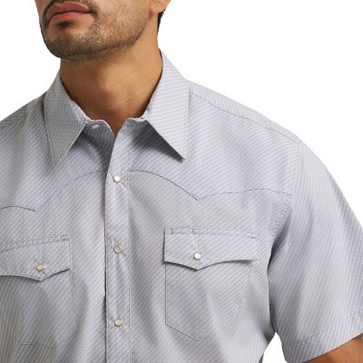 Image showing  Men's Wrancher Short Sleeve Printed Shirt
