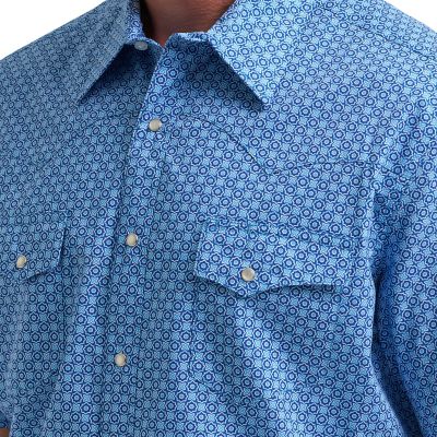 Image showing 3 th Wrangler Men's Wrancher Print Shirt