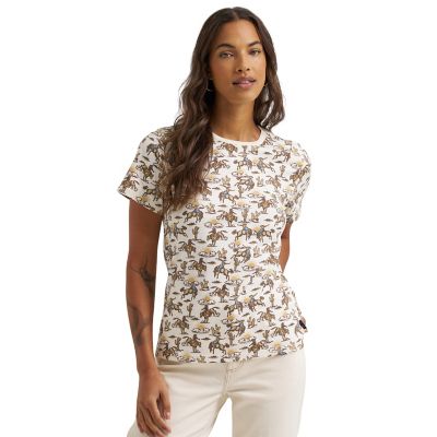 Wrangler Women's All Over Print T-Shirt