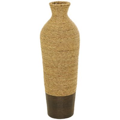 Image showing  Seagrass Handmade Woven Floor Decorative Vase