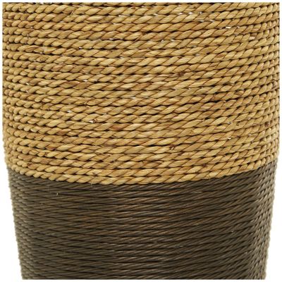 Image showing  Seagrass Handmade Woven Floor Decorative Vase