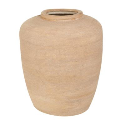 Image showing  Ceramic Wide Textured Decorative Vase