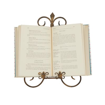 Image showing  Metal Scroll Display Easel with Foldable Stand