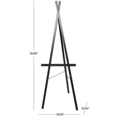 Image showing  Metal Tall Adjustable 2 Tier Display Easel
