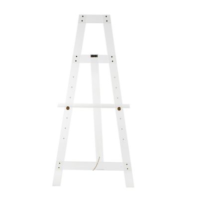 Image showing 5 th Harper & Willow Acrylic Plastic Adjustable 7 Tier Display Easel with Gold Metal Hardware and Chain Support