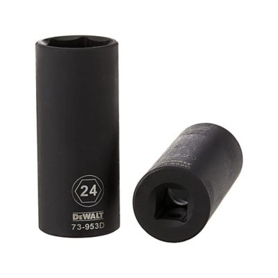 Image showing  7 pc. MM 1/2 in. Drive Deep Well Impact Socket Set