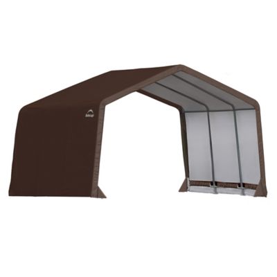 Image showing  12 x 12 x 8 ft. 3-in-1 Loafing Shed