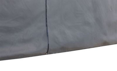 Image showing 2 th Sojag Grey Curtains for Monaco/Messina/Mykonos Gazebos, 12 ft. x 16 ft., Spun Polyester, Outdoor Shades