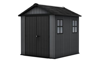 Image showing  Newton Plus 7.5 x 7 Outdoor Storage Shed