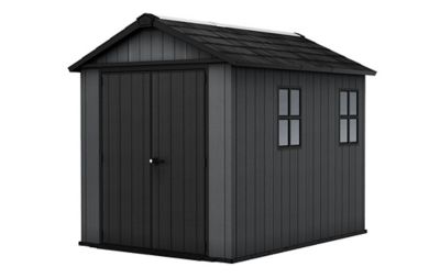 Image showing  Newton Plus 7.5 x 9 Outdoor Storage Shed