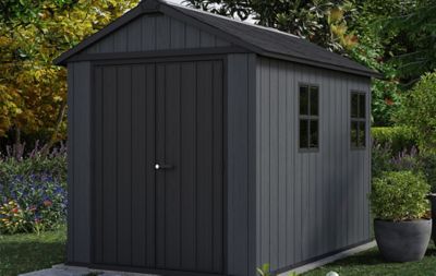 Image showing  Newton Plus 7.5 x 9 Outdoor Storage Shed