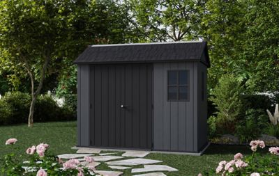 Image showing  Newton Plus 7.5 x 9 Outdoor Storage Shed