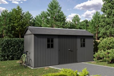 Image showing  Newton Plus 7.5x15 Outdoor Storage Shed