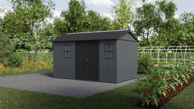 Image showing  Newton Plus 7.5x13 Outdoor Storage Shed