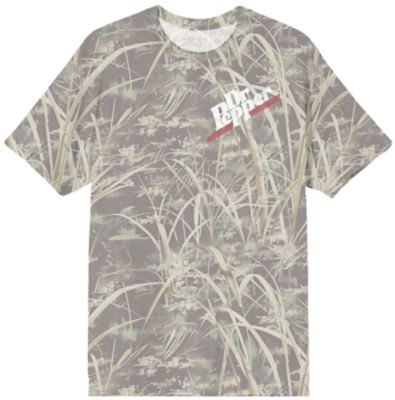 Dr. Pepper Men's Camouflage Short Sleeve T-Shirt XL