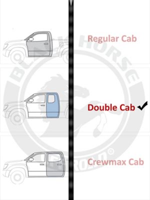 Image showing  Cutlass Running Boards Black 07-25 Toyota Tundra Double Cab.