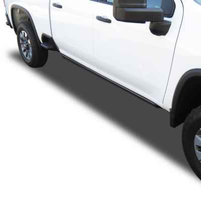 Image showing 9 th Black Horse Off Road Elite Retractable Power Board Black 22-25 Chevy Silverado 1500 Crew Cab