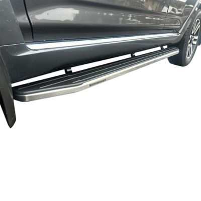 Image showing  Premium Running Boards Black Silver 10-25 Toyota 4Runner