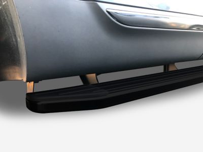 Image showing  Peerless Running Boards Black Black 15-25 Ford F-150 SuperCrew