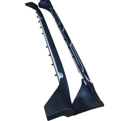 Black Horse Off Road OEM Replica Running Boards Black 11-25 Jeep Grand Cherokee.