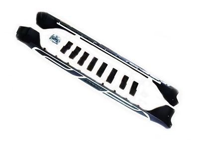 Image showing 8 th Black Horse Off Road OEM Replica Running Boards Black 11-25 Jeep Grand Cherokee.