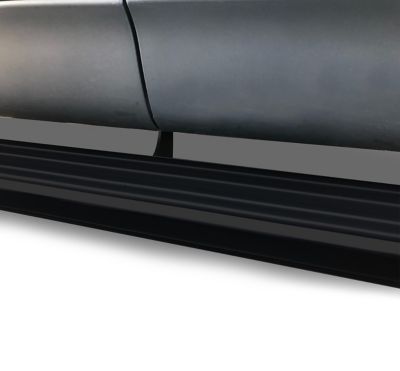 Image showing  Peerless Running Boards Black Black 11-25 Jeep Compass