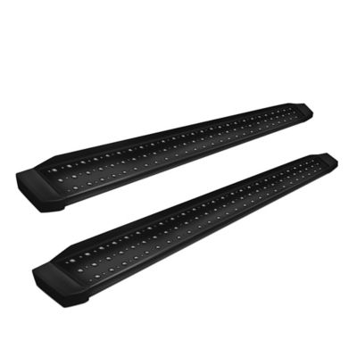 Black Horse Off Road Spartan Running Boards Black 19-23 Ford Ranger SuperCrew.