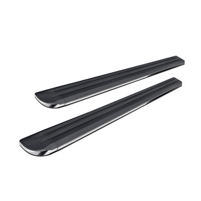 Black Horse Off Road Exceed Running Boards Black Silver 22-25 Hyundai Tucson