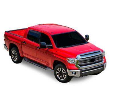 Image showing  Armour Steel Running Boards Black 07-25 Toyota Tundra CrewMax.