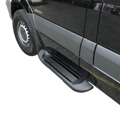 Image showing  Transporter Running Boards Black 09-25 Ford F-250 Super Duty SuperCab