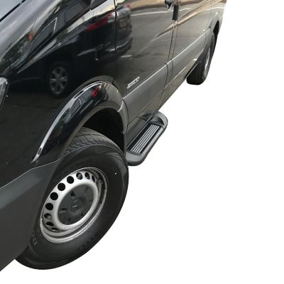 Image showing  Transporter Running Boards Black 09-25 Ford F-250 Super Duty SuperCab