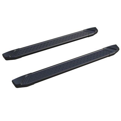Black Horse Off Road Storm Running Boards Black 05-23 Toyota Tacoma Double Cab