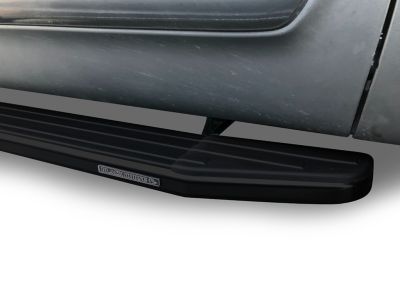 Image showing  Peerless Running Boards Black Black 99-25 Ford F-250 Super Duty SuperCab