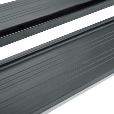 Image showing  OEM Replica Running Boards Silver Black 14-25 Land Rover Range Rover