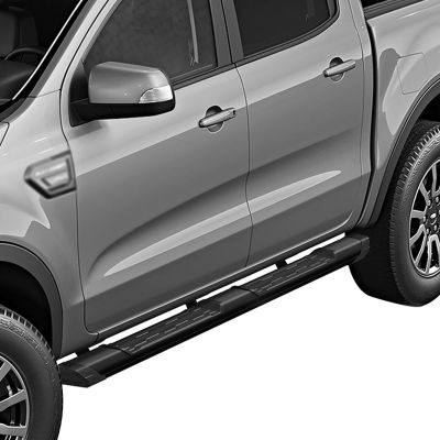 Image showing 3 th Black Horse Off Road Peak Running Boards Black 11-25 Ram 2500 Crew Cab
