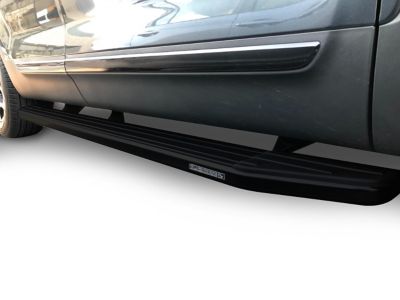 Image showing 5 th Black Horse Off Road Peerless Running Boards Black Black 23-25 Lexus RX350.